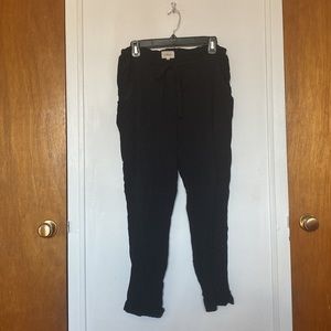 Wilfred Black Cuffed Pants size S